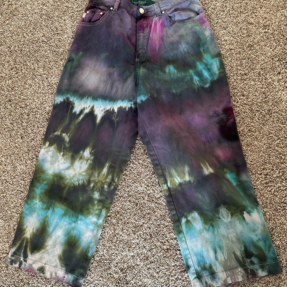 Ralph Lauren Multicolor Tie-Dye Jeans